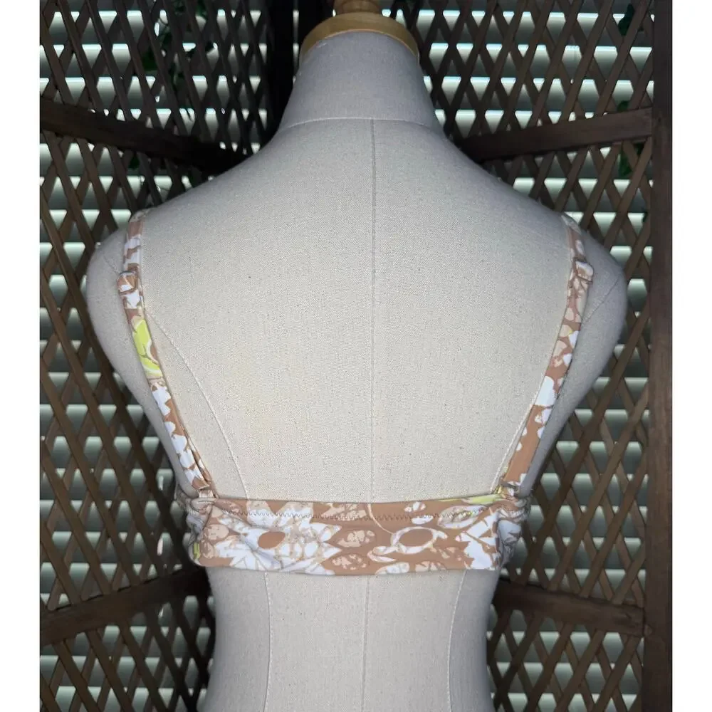 Aerie Crossover Triangle Bikini Top sz XL
